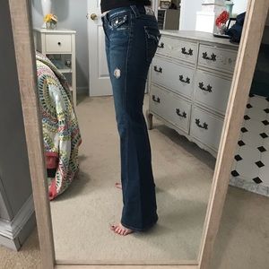 True Religion Denim Jeans, size 28, Joey Flare